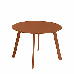 BigBuy Home Table Marzia Terre cuite Acier 60 x 60 x 42 cm