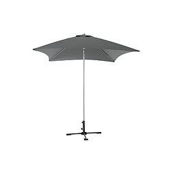 Hesperide Parasol droit Anzio - 2 x 2 m - Ardoise