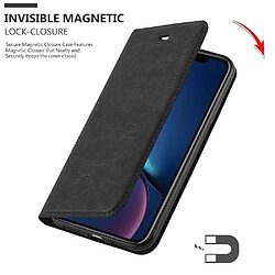 Cadorabo Coque iPhone XR Etui en Noir pas cher