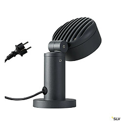 Borne extérieure SLV ESKINA anthracite, Hauteur 30 cm avec LED variable intégrée pas cher