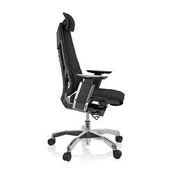 Avis Chaise de bureau / Chaise pivotante GENIDIA PRO tissu noir hjh OFFICE