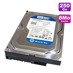 Disque Dur 250Go SATA 3.5" Western Digital Caviar Blue WD2500AAJS-60Z0A0 7200 8Mo - Occasion