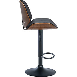 Acheter Non Tabouret de bar Nova simili cuir noir