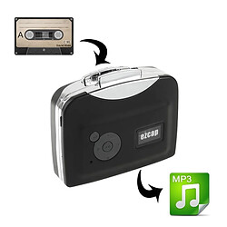 Wewoo Ezcap 230 Cassette vers noir MP3 Convertisseur Capture Audio Lecteur de Musique