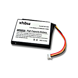 vhbw batterie remplacement pour TomTom 6027A0114501, KL1 pour système de navigation GPS (900mAh, 3,7V, Li-ion)