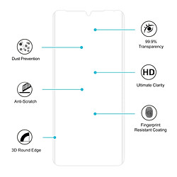 Acheter Wewoo 0.26mm 9H 3D Film anti-déflagrant courbé en plein écran incurvé à la chaleur pour filmer verre trempé pour HuP30 Pro (Transparent)