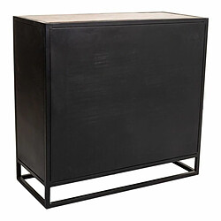 Acheter Console Alexandra House Living Noir Bois Fer 40 x 82 x 89 cm