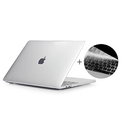 Wewoo Housse Étui Transparent pour 2016 MacBook Pro 13,3 pouces avec Touchbar A1706 Chapeau-Prince 2 en 1 Crystal Hard Shell de protection en plastique + US Version Ultra-mince TPU de de clavier