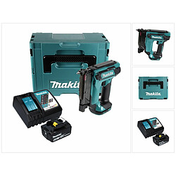 Makita DPT 353 RG1J Agrafeuse sans fil 18 V + 1x Batterie 6,0 Ah + Chargeur + Makpac