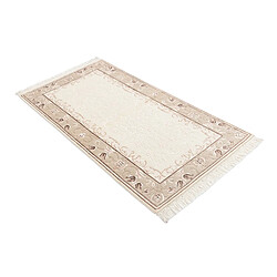 Vidal Tapis de laine 152x79 beige Darya