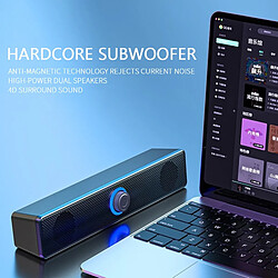 Universal BLACK STEREO MUSIQUE ENTERRE ENTENEUR USB BLUETOOTH HAUT-PARLEUR COLLAIRE ENTENEUX SANS SANGER BASS STEREO SUBWOOFER Haut-parleur Direct |Subwoofer