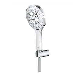 Grohe - Ensemble de douche douchette 3 jets Smartactive 130 Rainshower avec support mural