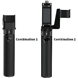 SANAG Osmo Pocket 2 Alimentation Portable, Banque D'Alimentation Compatible Avec Dji Osmo Pocket 2/1 & Iphone, Puissance Mobile Avec Trépied, Équipé D'Une Batterie Rechargeable De 5000 Mah