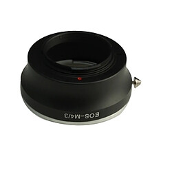 Avis Wewoo Noir pour objectif Canon EOS to Micro 4/3 Bague de montage