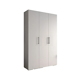 Abiks Meble Armoire Inova 3 À Portes Battantes 236,7/150/47 3 Portes (bianco/nero)