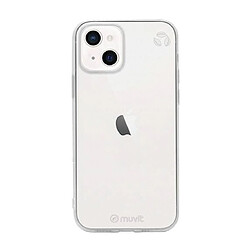 Muvit Coque pour iPhone 13 RECYCLETEK SOUPLE Transparent