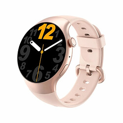 Montre Intelligente Capteur Triaxial Compatible Bluetooth Appelant Bracelet De Sport Multifonctionnel Rose