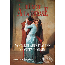 Du mot à la phrase : vocabulaire contemporain italien