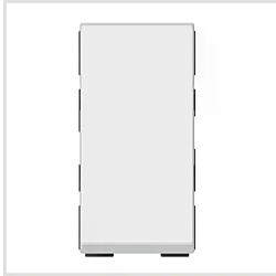 Avis va et vient - 1 module - 10a - blanc - legrand mosaic 077001l