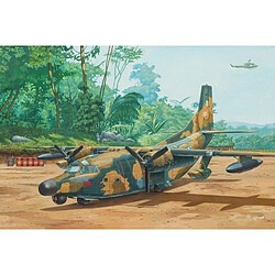 Fairchild NC/AC-123K Black Spot - 1:72e - Roden