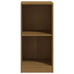 Acheter vidaXL Armoire d'appoint Marron miel 35,5x33,5x76cm Bois de pin massif