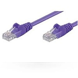 Disney Microconnect 0.5m CAT5e UTP 0.5m Cat5e U/UTP (UTP) Violet câble de réseau - câbles de réseau (0,5 m, Cat5e, U/UTP (UTP), RJ-45, RJ-45, Violet)