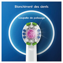 Acheter Tête de rechange 3D White Whitening Clean Oral-B 109143005 (2 pcs) Blanc 2 Unités