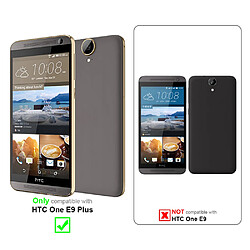 Cadorabo Coque HTC ONE E9 PLUS Etui en Transparent