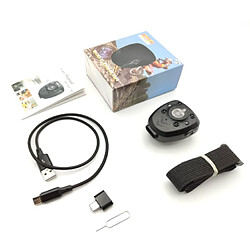 Acheter Chrono Caméra corporelle intégrée Carte mémoire 32 Go Enregistreur vidéo de police 1080p Webcam de sécurité portable portable avec clip de poche de vision nocturne Caméra de tableau de bord IR pour la maison (noir)