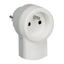 Legrand fiche male 16a 2p+t en plastique double fonction