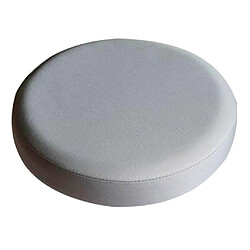 Acheter surface lisse tabouret de bar couverture ronde siège de chaise de manchon salon grey_33x10cm