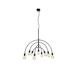 Markslojd Suspension Lavello Métal Noir 9 ampoules 88cm