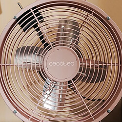 Ventilateur de Bureau Cecotec EnergySilence 400 RetroDesk Rose 25 W