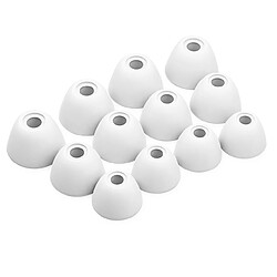 OKULI 12 x Écouteurs en Silicone Embouts d'oreilles pour Samsung Galaxy Buds 1 Casque Écouteurs en Blanc