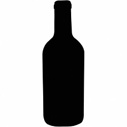 Ardoise bouteille de vin Securit - 500 x 150 mm - - 150 x500mm