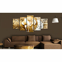 Paris Prix Tableau Imprimé The Secret of Calla Lily Beige 100 x 200 cm