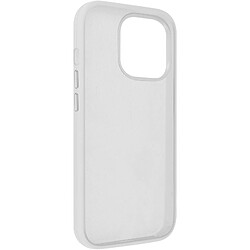 Moxie Coque pour iPhone 15 Pro Max Semi-rigide Intérieur Microfibre Blanc