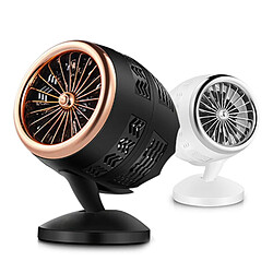 Avis (BlackGold, Prise UE) Ventilateur de Chauffage Alimenté par 220v Radiateur Portatif Thermostat de Chauffage Rapide Arrêt Automatique Ventilateur Électrique de 14 pouces Noir Blanc