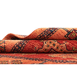 Vidal Tapis de laine 162x108 rouge Kashkuli pas cher