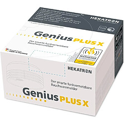 Détecteur de fumée sans fil Hekatron Genius Plus X Modell 2020 31-5000030-02-01 autonomie 10 ans, transformable en sans fil à pile(s) 1 pc(s)