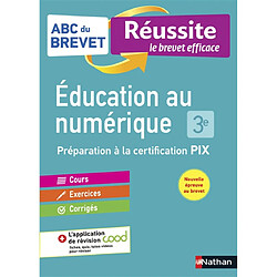 Education au numérique, 3e : préparation à la certification PIX - Occasion