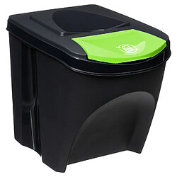 Five Simply Smart Lot de 3 Poubelles empilables pour le tri sélectif