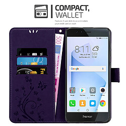 Avis Cadorabo Coque Honor 8 / 8 PREMIUM Etui en Mauve