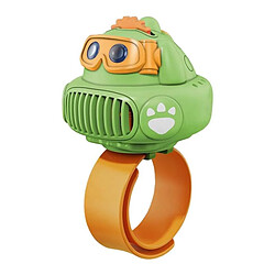 (Vert) Montre Ventilateur de Projection Ventilateur Portatif Usb Dinosaure Rotatif Portable Cadeau Pour Enfants