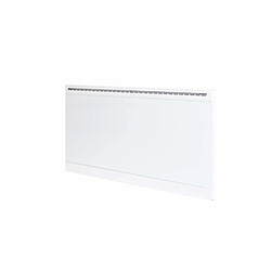 Radiateur électrique ADAX Connecté en Verre Trempé - Blanc - 1000 W - 809x330x91mm - IVER H 10 KWTW