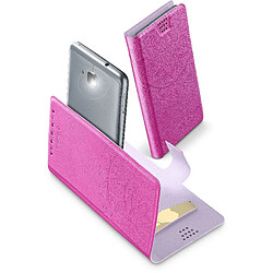 Cellular Line Cellularline BOOKUNI3LP coque de protection pour téléphones portables 13,7 cm (5.4') Folio Rose