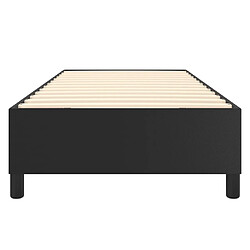 Acheter vidaXL Cadre de lit sans matelas noir 80x200 cm similicuir