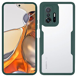 Coque en TPU + acrylique vert nuit pour votre Xiaomi 11T/11T Pro