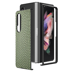 Universal Samsung Galaxy Z Fold2 Modèle de téléphone mobile Modèle de fibre de fibre Fibre à quatre coins PC Hard Shell Cover