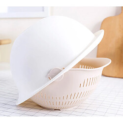 Acheter Universal Cuisine silicone double fuite panier bol lavage rangement panier filtre bol drainage légumes nettoyage panier outillage | sac panier